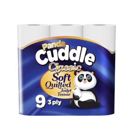 Cuddle PANDA TOILET ROLL 9X5