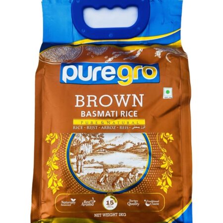 Pure Gro Basmati Brown Rice 2kg