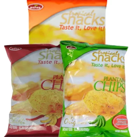 Ades Plantain Chips (Sweet, Green, Chilli, Cinnamon)